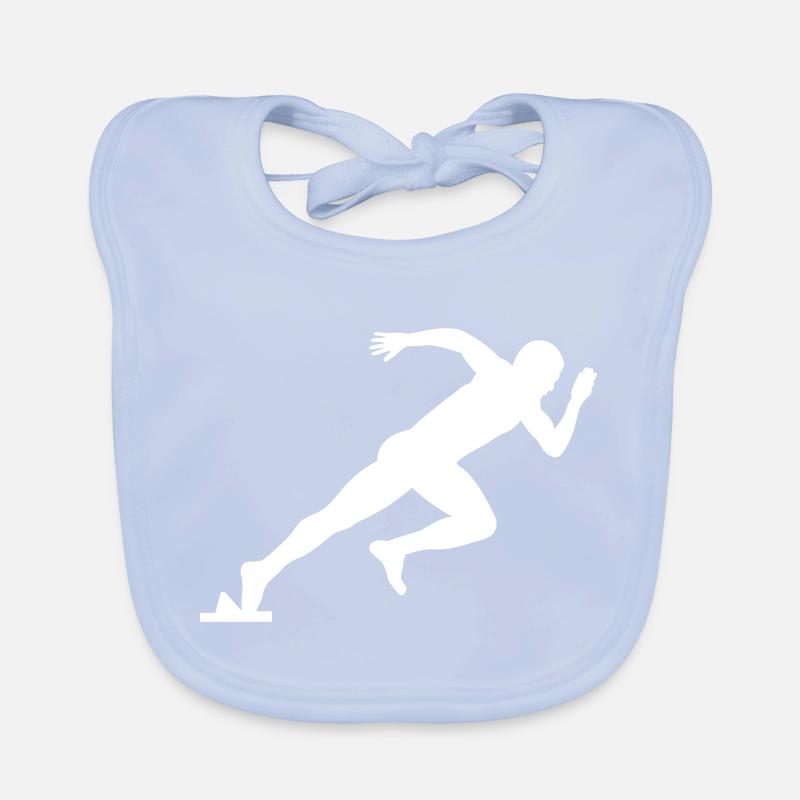 Sprint Läufer Baby Bio-Lätzchen