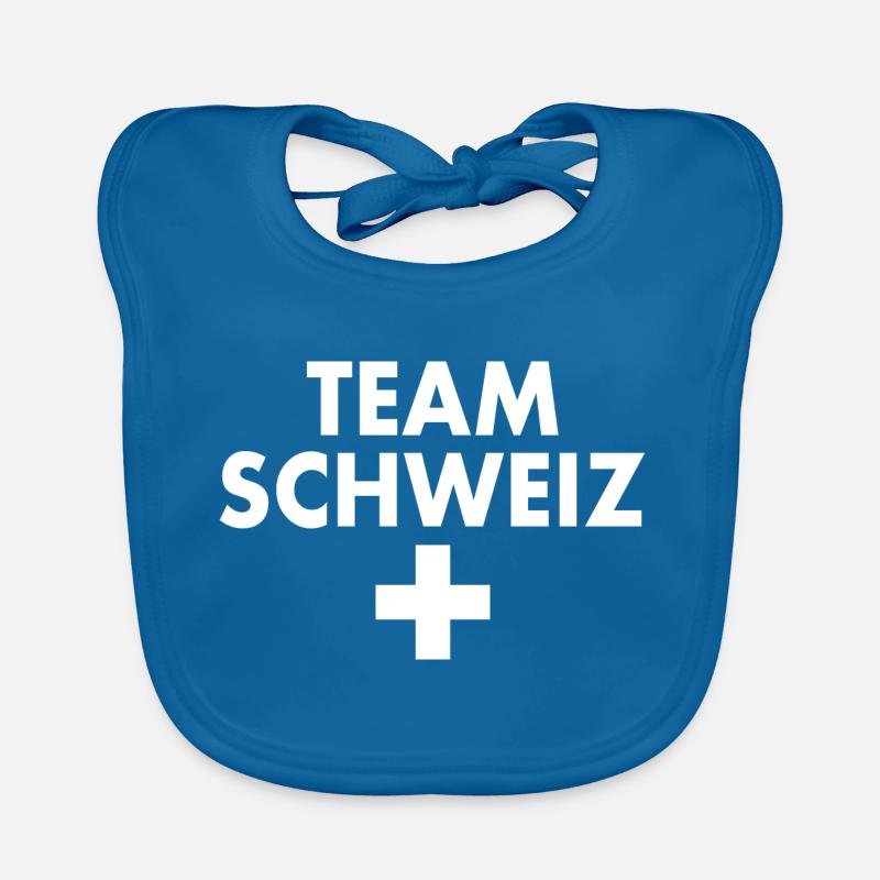 Team schweiz Baby Bio-Lätzchen