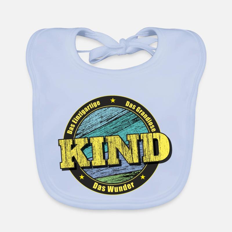 Das Kind, das Wunder Baby Bio-Lätzchen