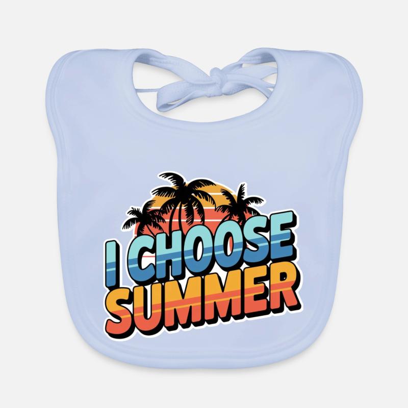Wählen Sie den Sommer Baby Bio-Lätzchen