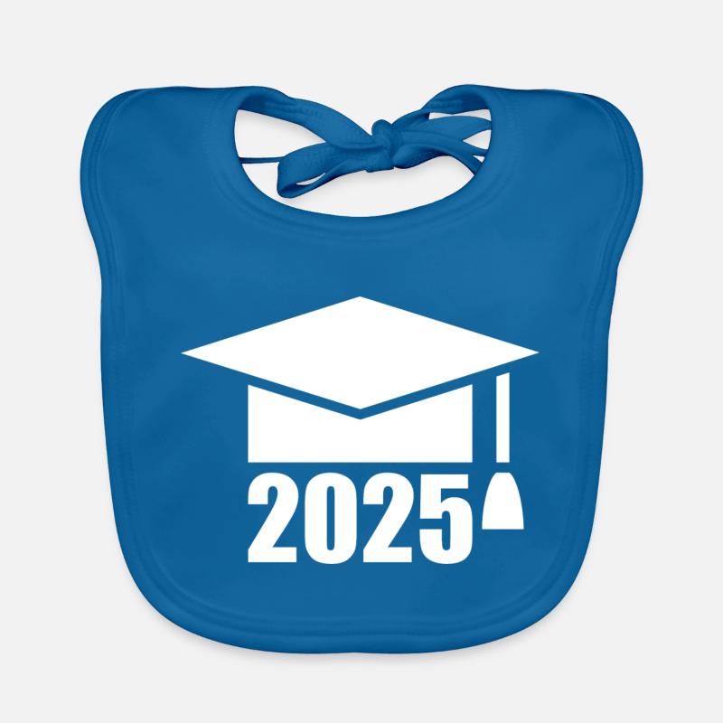 ABI 2025 Abitur Abschlussfeier Abiball Baby Bio-Lätzchen