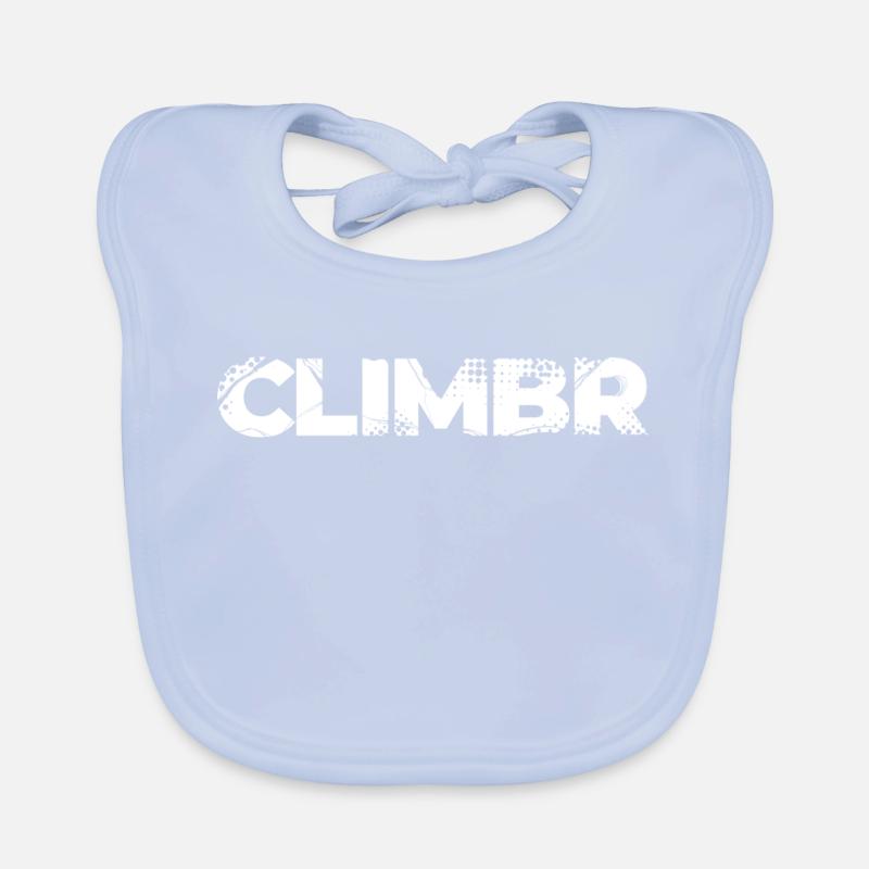 CLIMBR : Un design pour les grimpeurs Bavoir bio Bébé