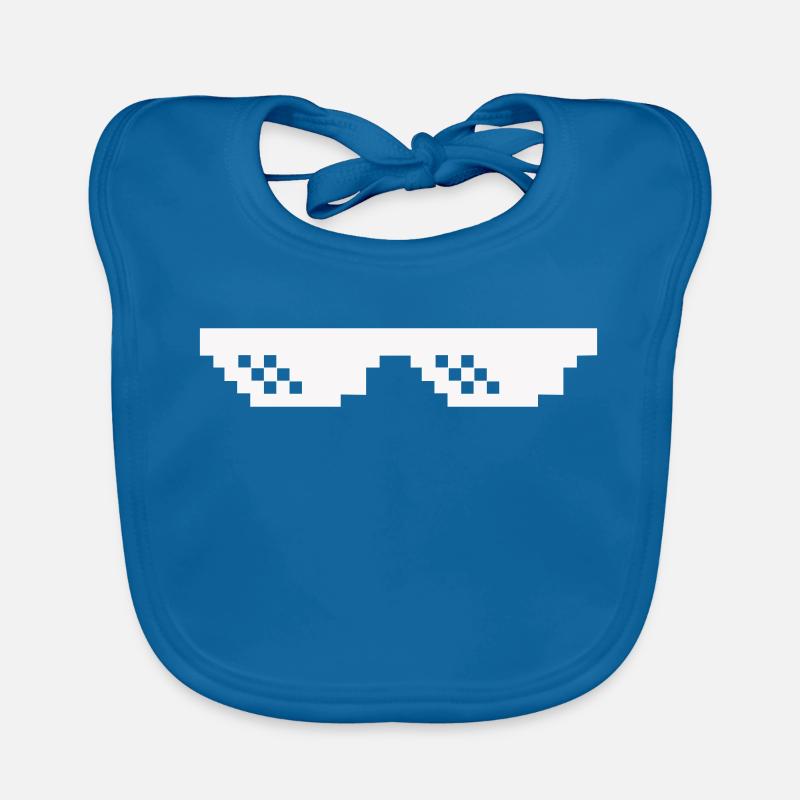 Pixel Sonnenbrille Baby Bio-Lätzchen