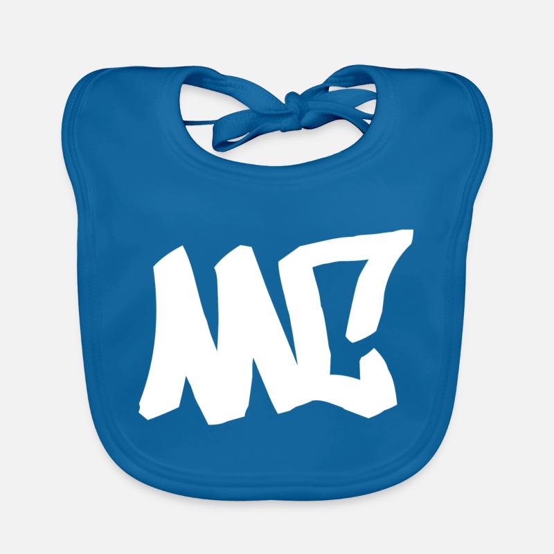 MC - Hip Hop, Rap, Graffiti Organic Baby Bibs