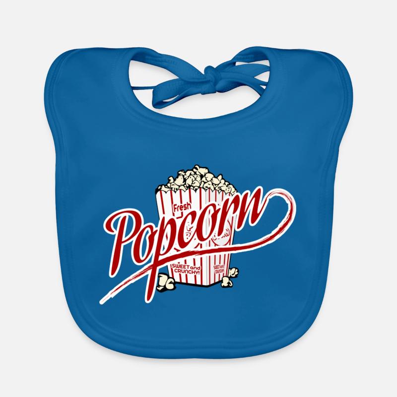 pop-corn Bavoir bio Bébé