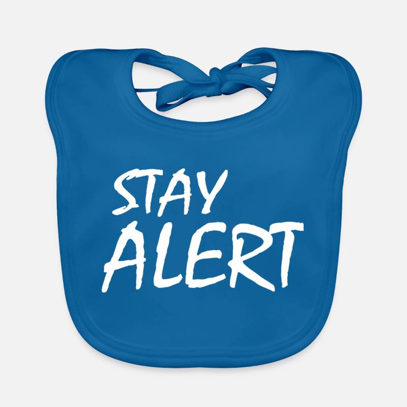 Stay Alert Organic Baby Bibs