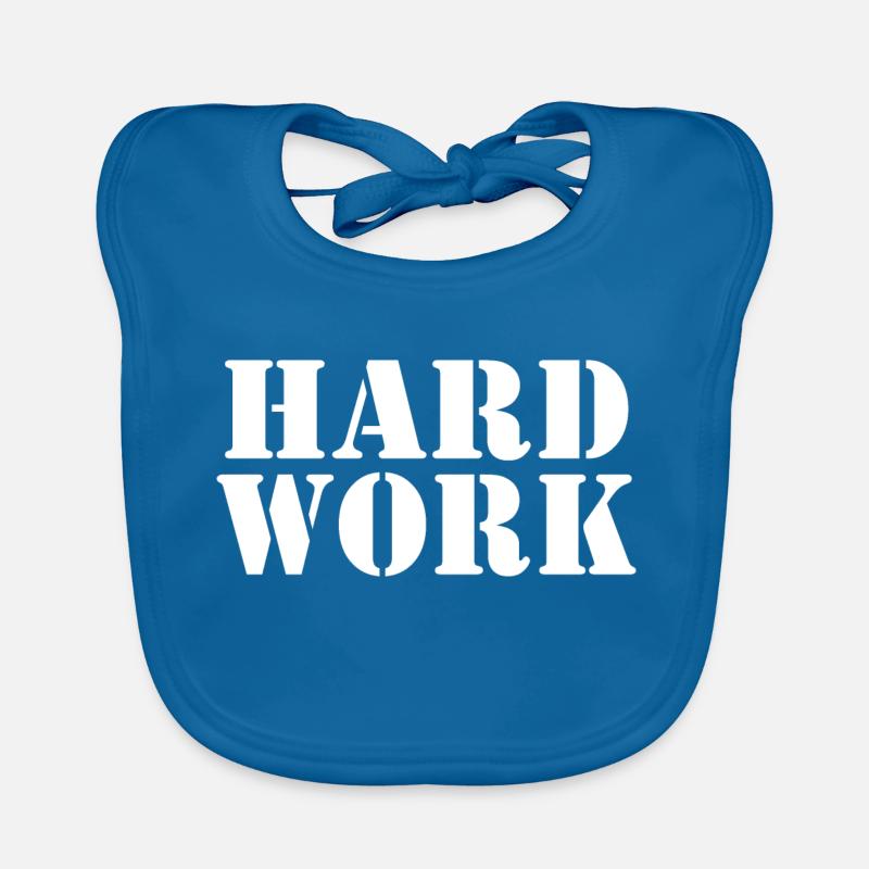Hard work Bavoir bio Bébé