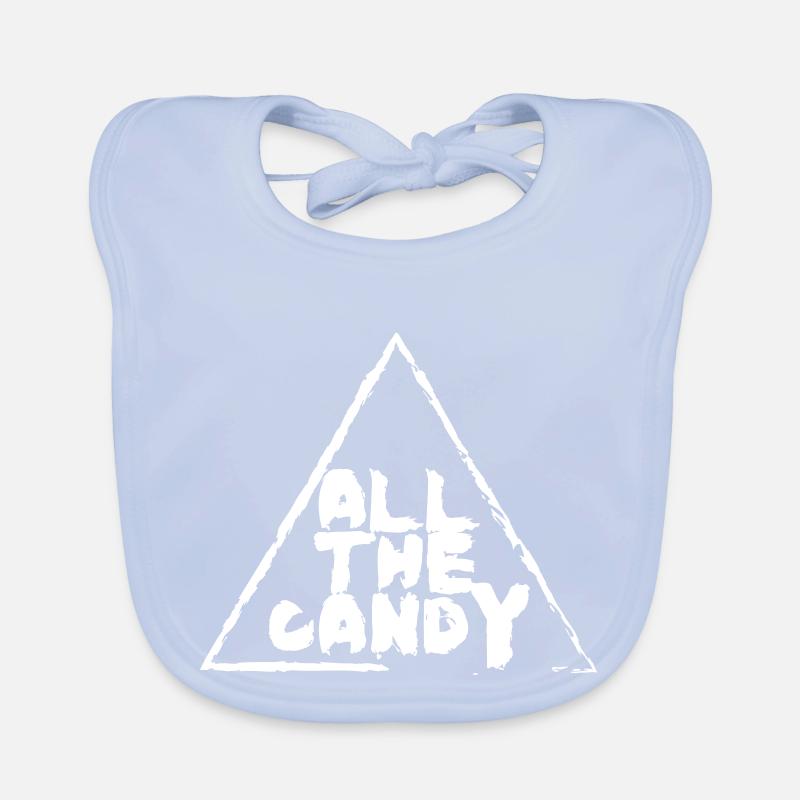 ALL THE CANDY Organic Baby Bibs