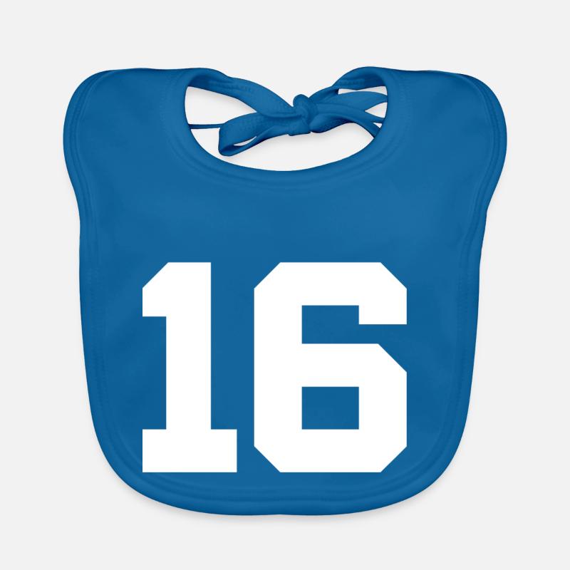 Numéro 16 Bavoir bio Bébé