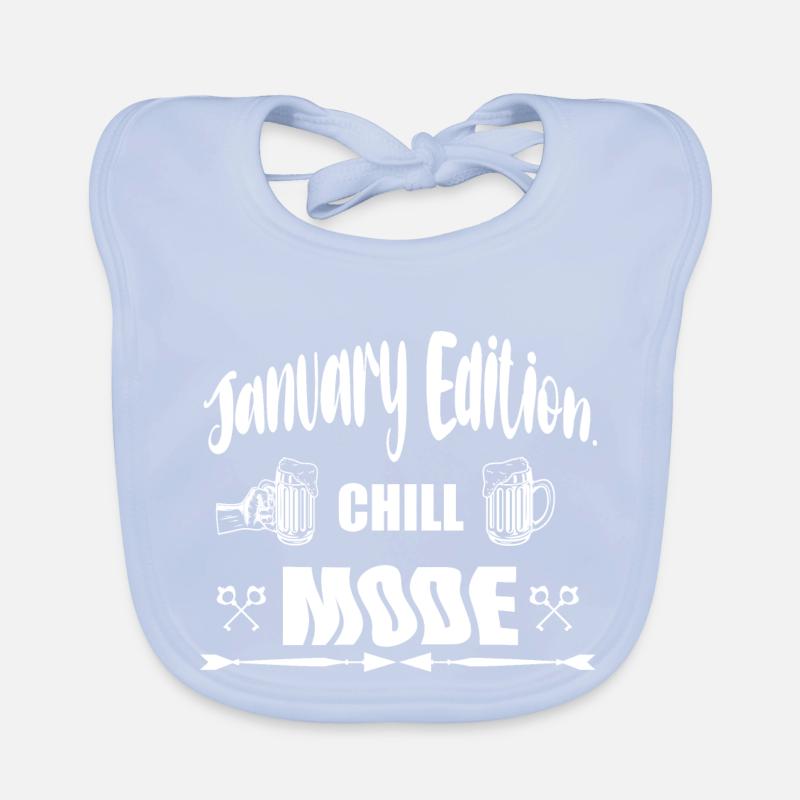 Chill-Modus der Januar-Ausgabe Baby Bio-Lätzchen