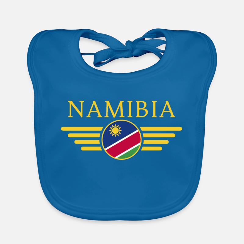 I Love Namibia, Elegance Style Design T-Shirt Organic Baby Bibs
