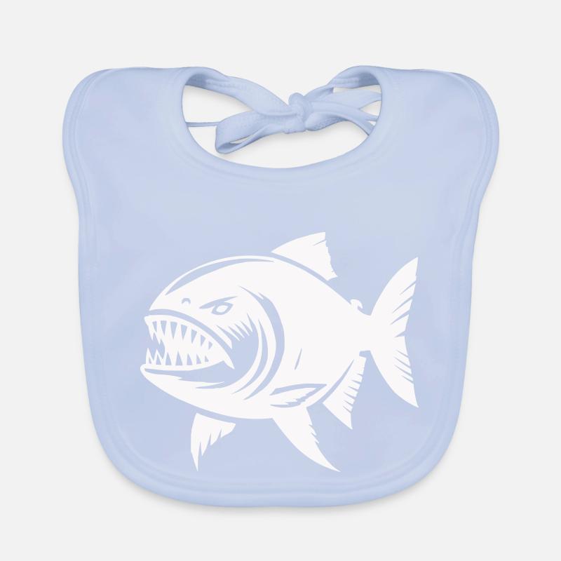 piranha Baby Bio-Lätzchen
