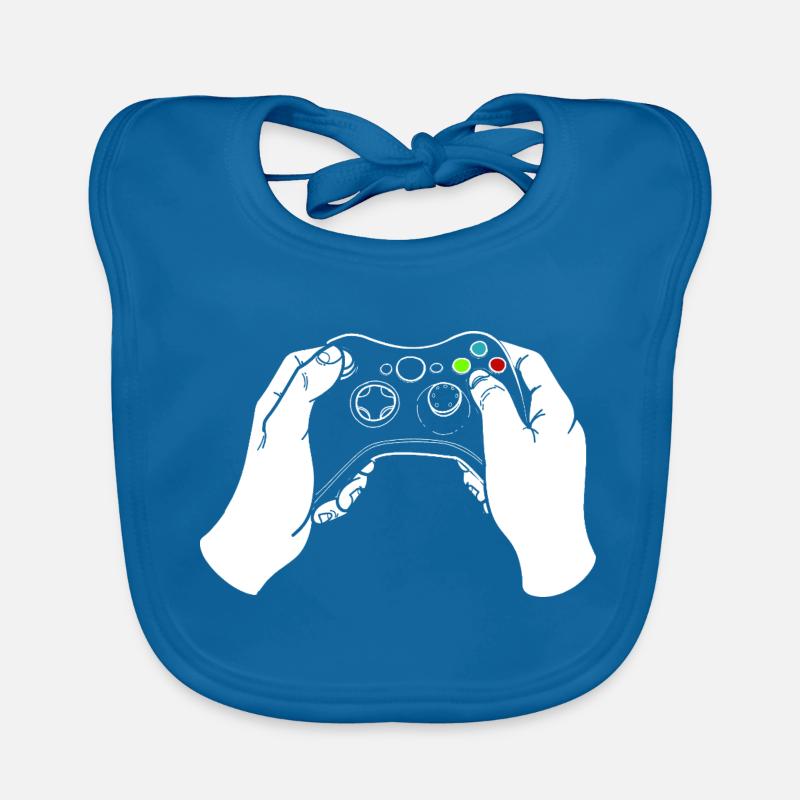 Gaming Controllers Organic Baby Bibs