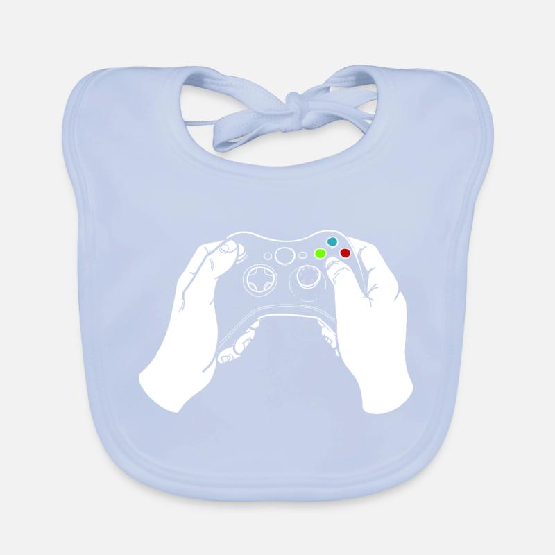 Gaming Controller Baby Bio-Lätzchen