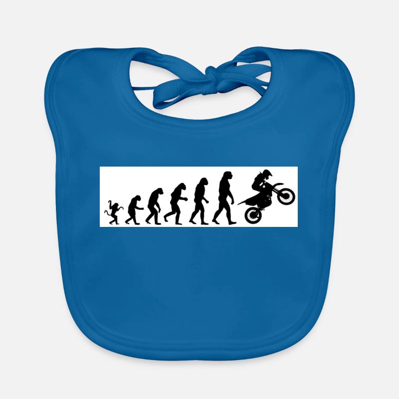 Evolution moto Bavoir bio Bébé