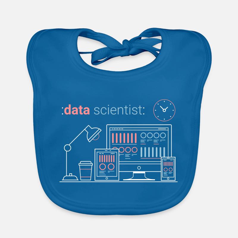ZAZdesign® Data Scientist | Visualisation des tâches Bavoir bio Bébé
