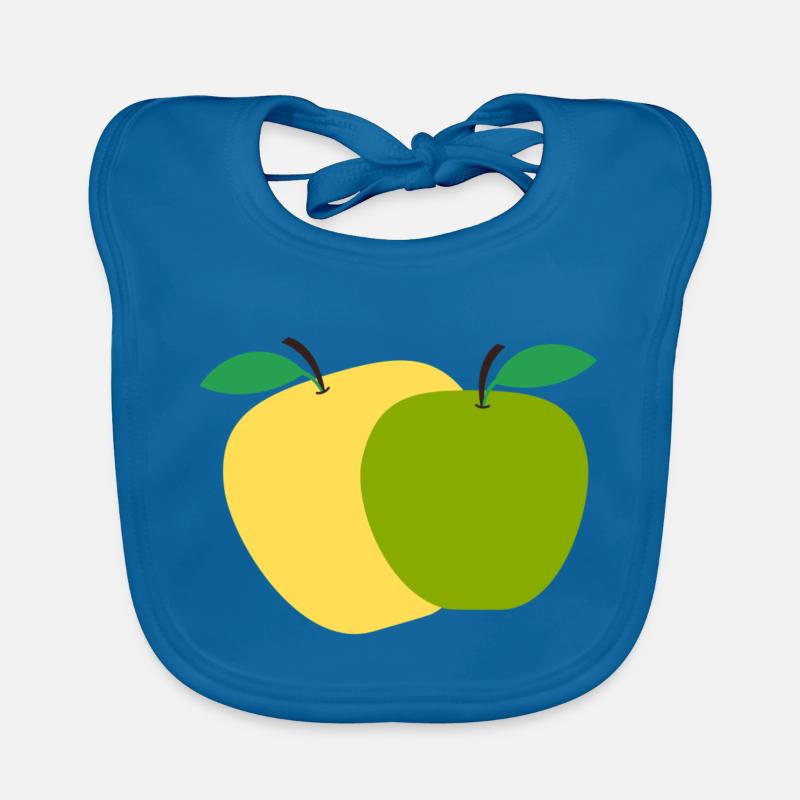 Äpfel Baby Bio-Lätzchen