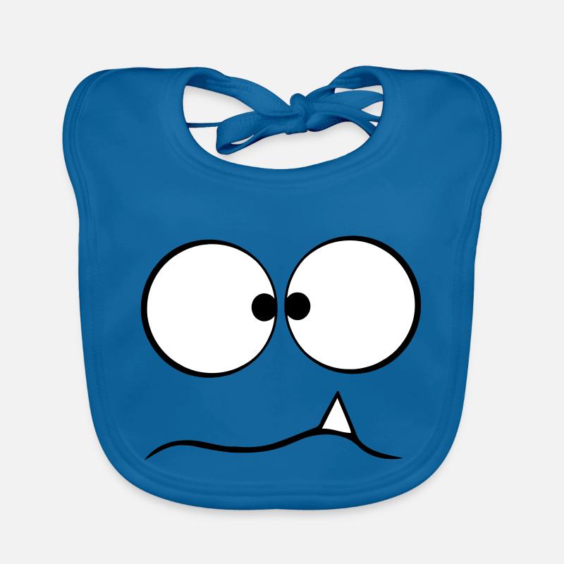 confused_monster Organic Baby Bibs