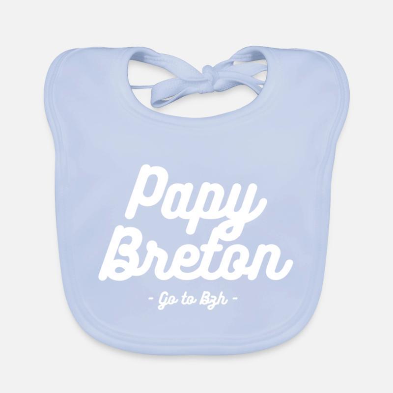 Papy Breton Bavoir bio Bébé