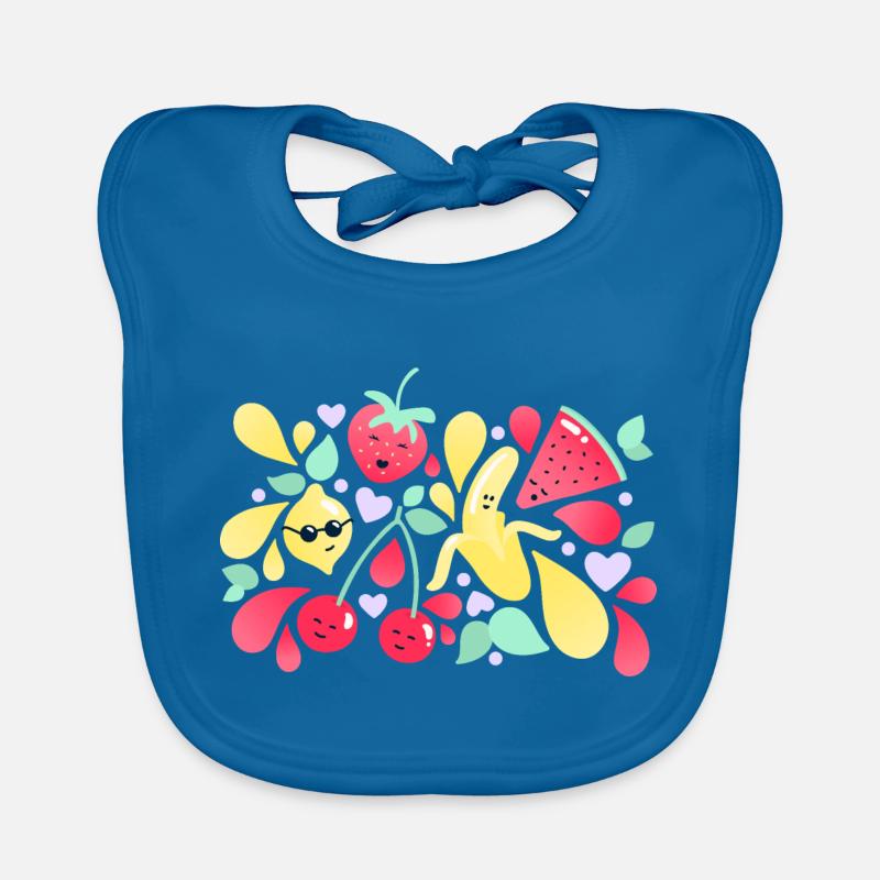 Fruit mignon Bavoir bio Bébé