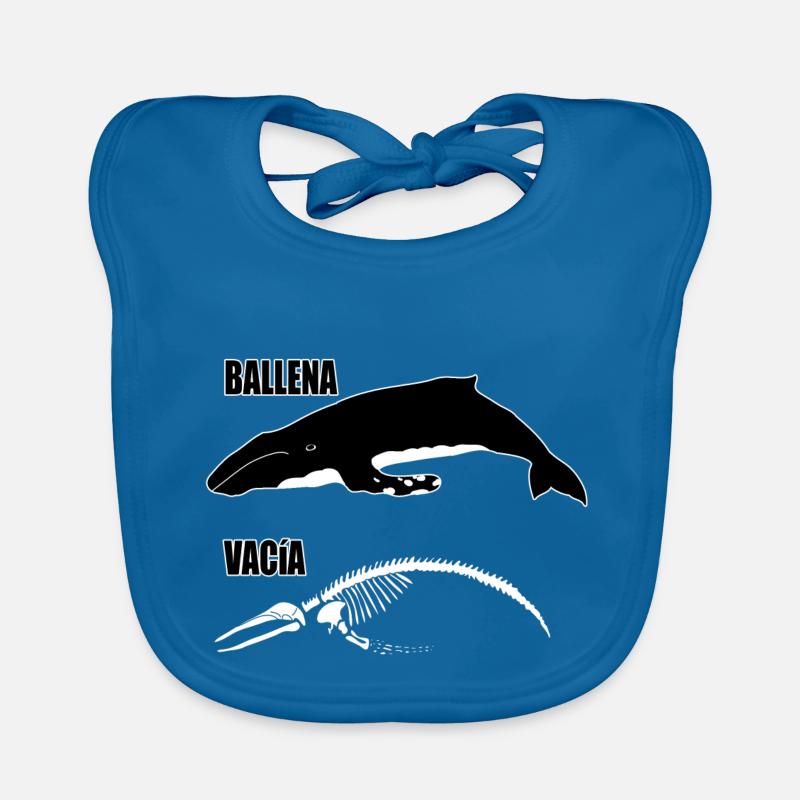empty whale Organic Baby Bibs