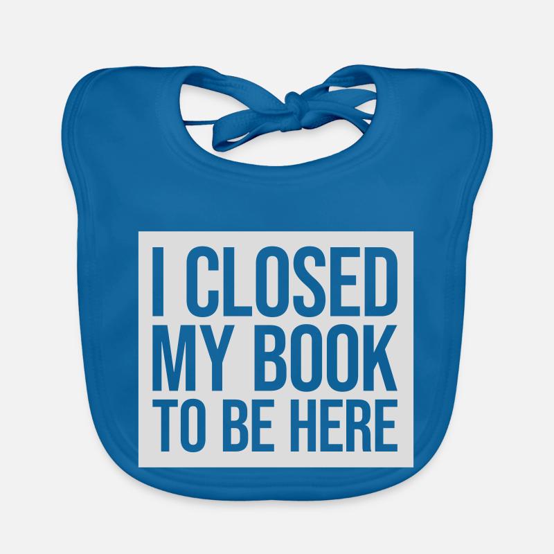 I closed my book Organic Baby Bibs