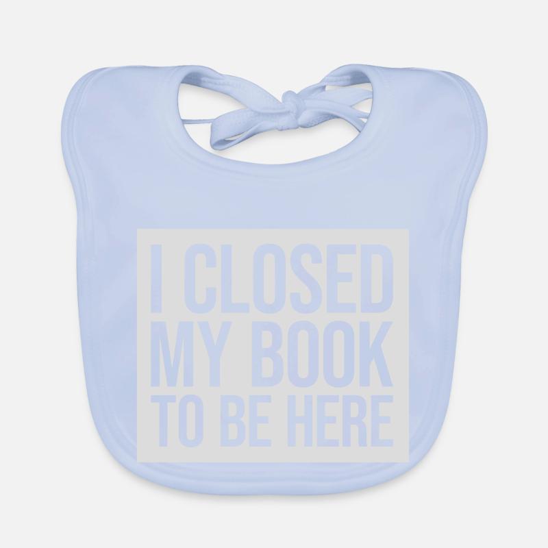I closed my book Organic Baby Bibs