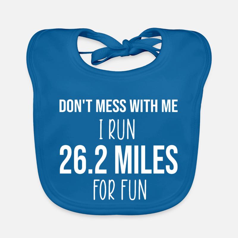 Citation sur les marathons de course Bavoir bio Bébé