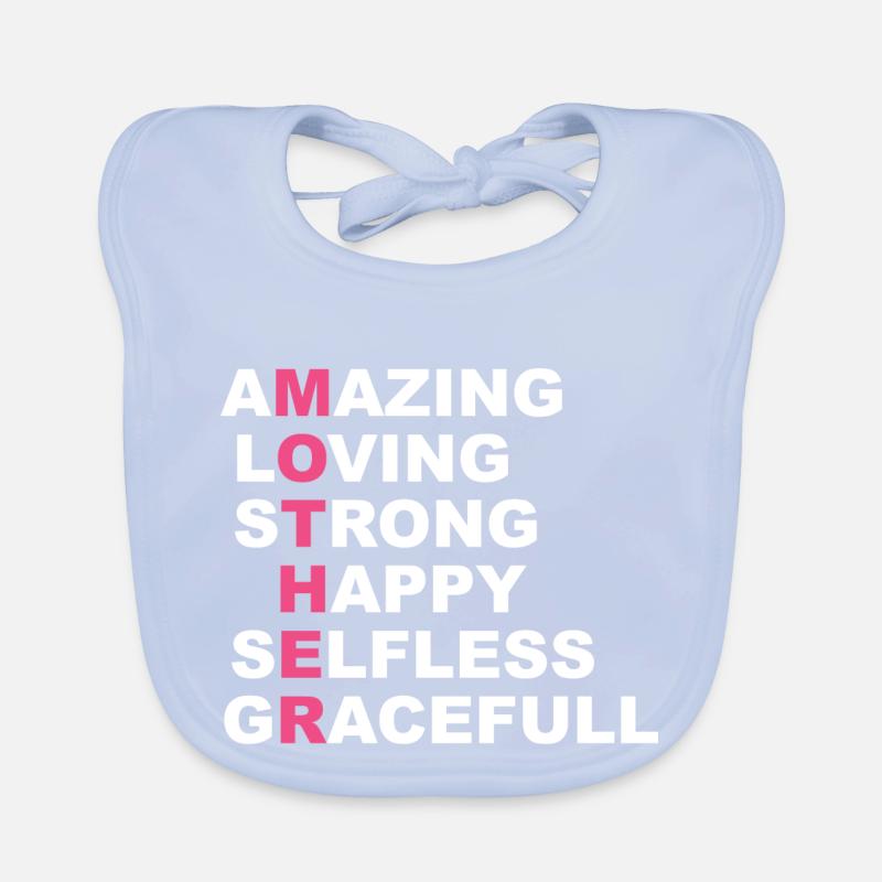 Lustiges Mutter Geschenk Mom Muttertag Baby Bio-Lätzchen