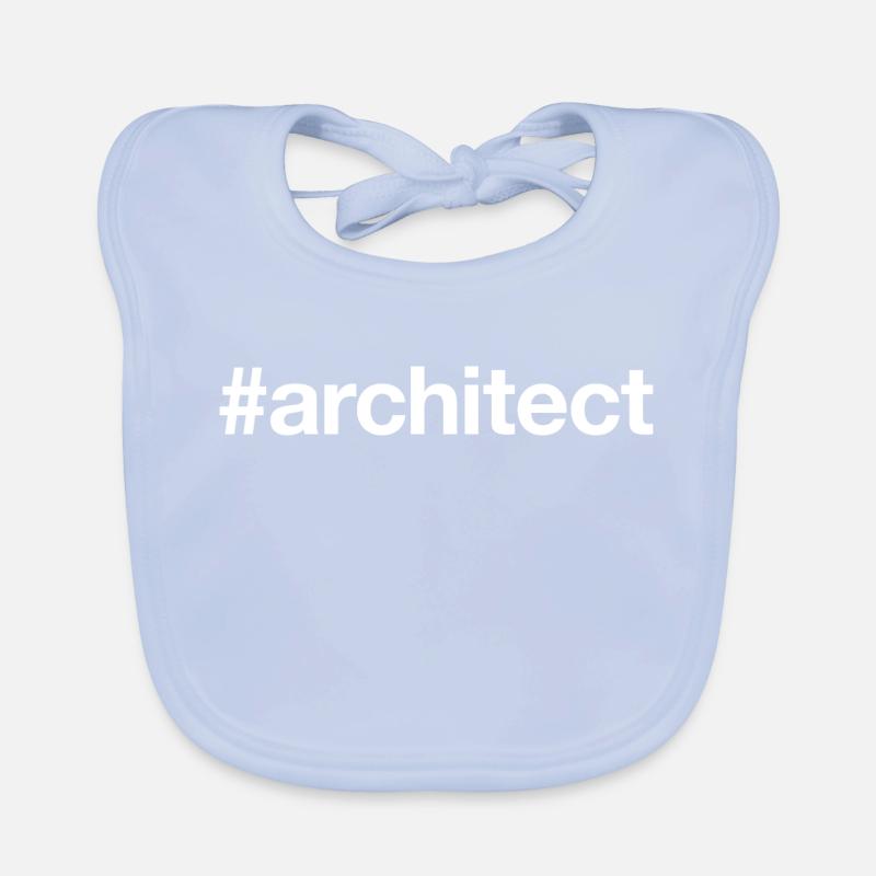 ARCHITECT Hashtag Organic Baby Bibs