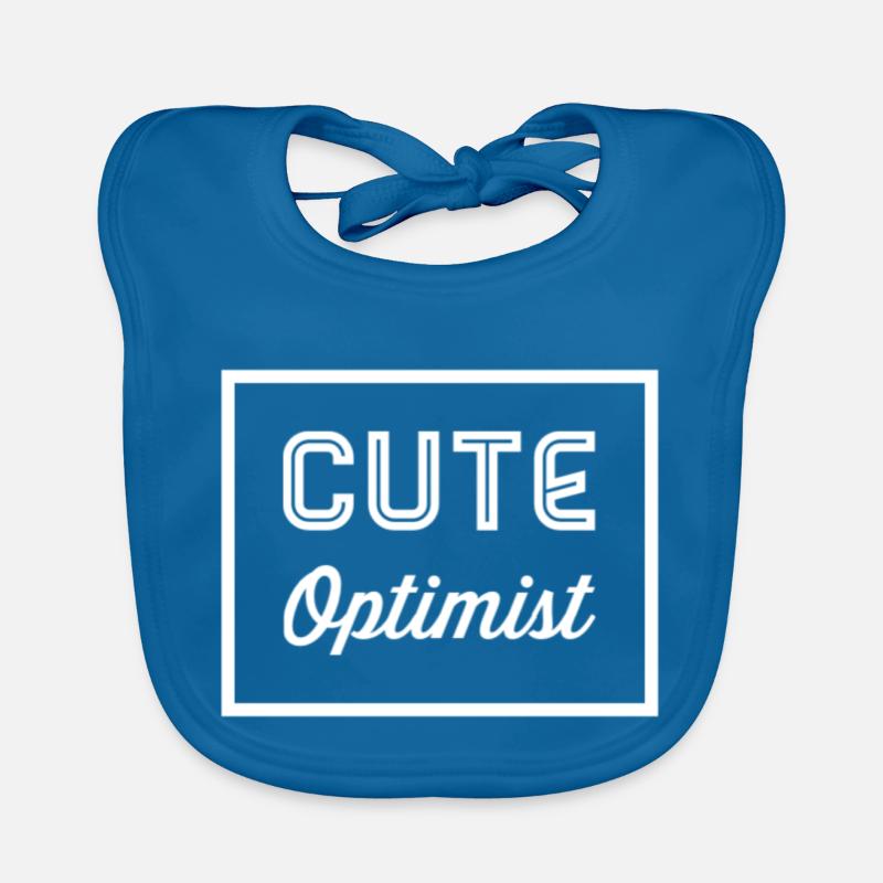 Optimist Geschenkidee Baby Bio-Lätzchen