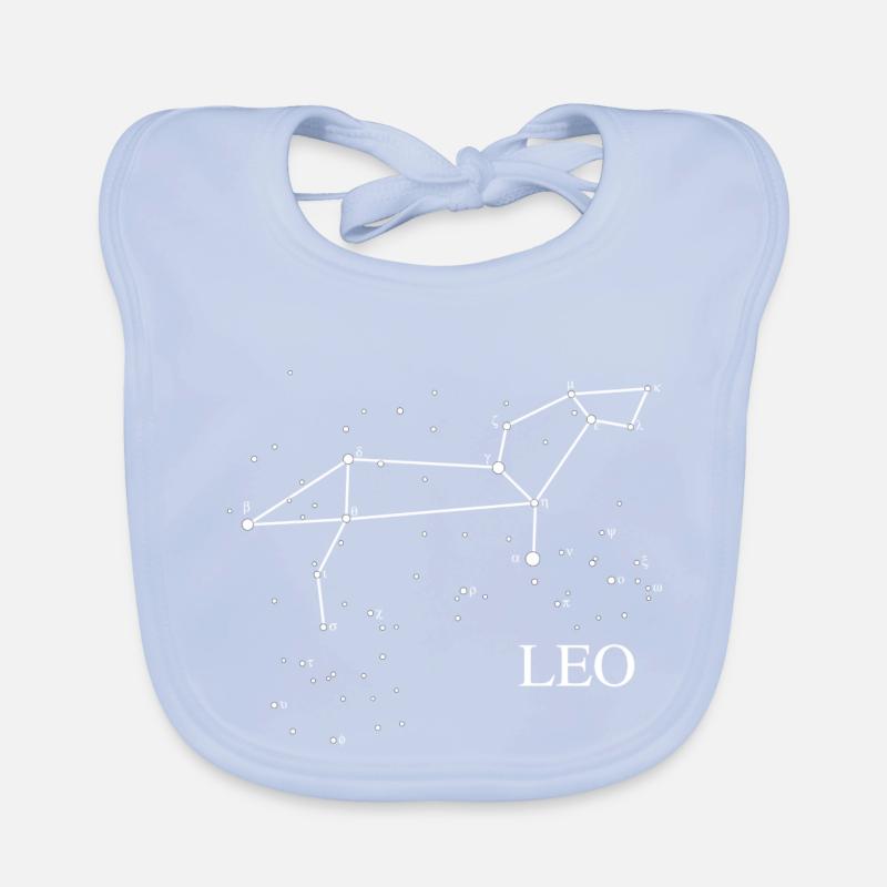 Constellation Leo Baby Bio-Lätzchen