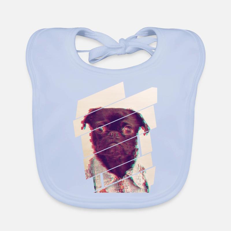 Glitch Mops Baby Bio-Lätzchen