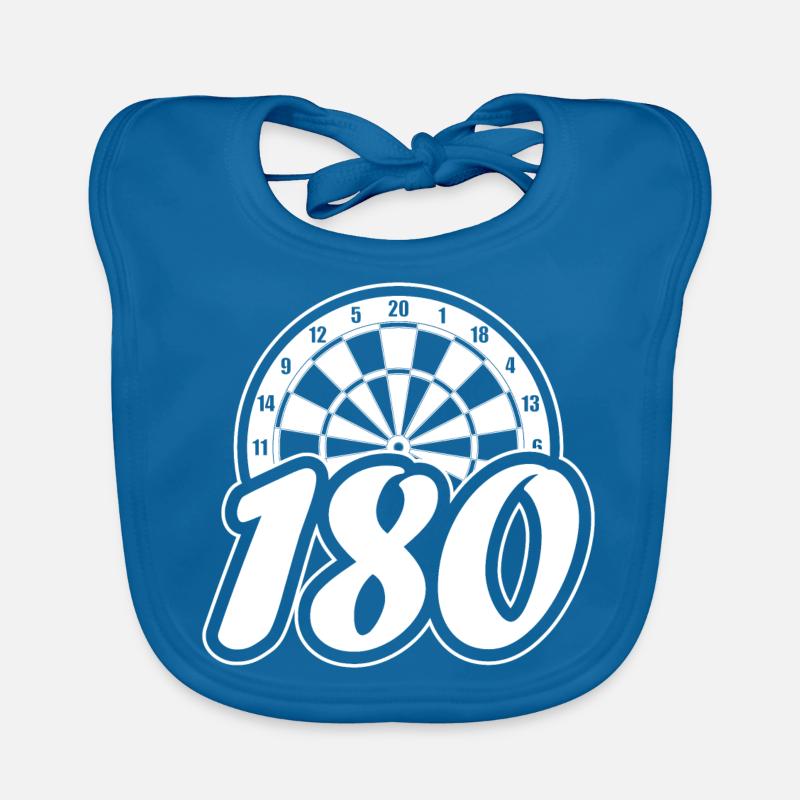 180 jeux de fléchettes Bavoir bio Bébé