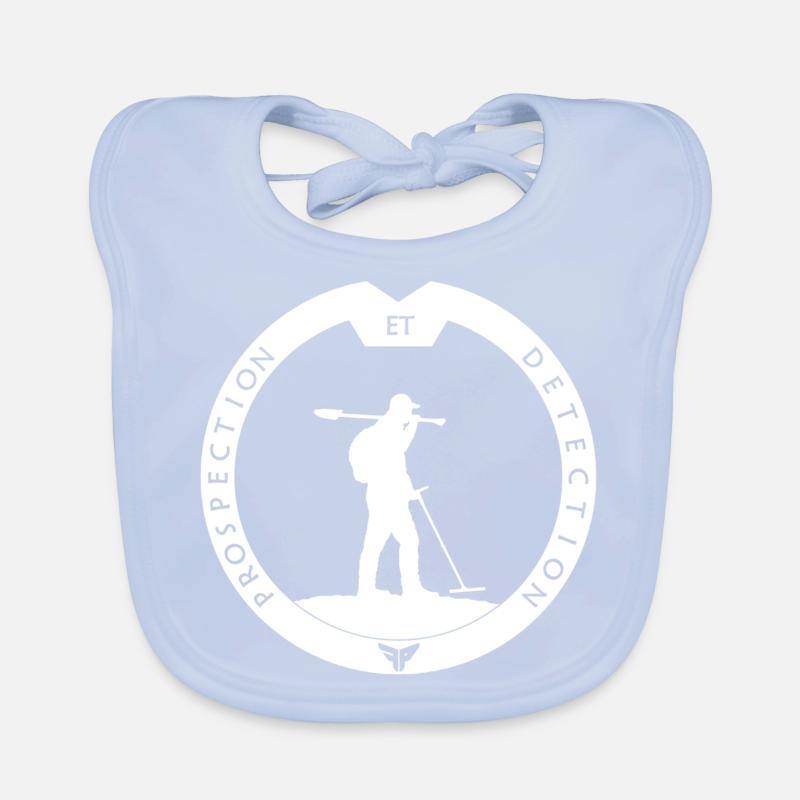 disc prospecting and blc detection Organic Baby Bibs