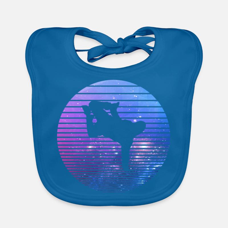 break dancing Organic Baby Bibs