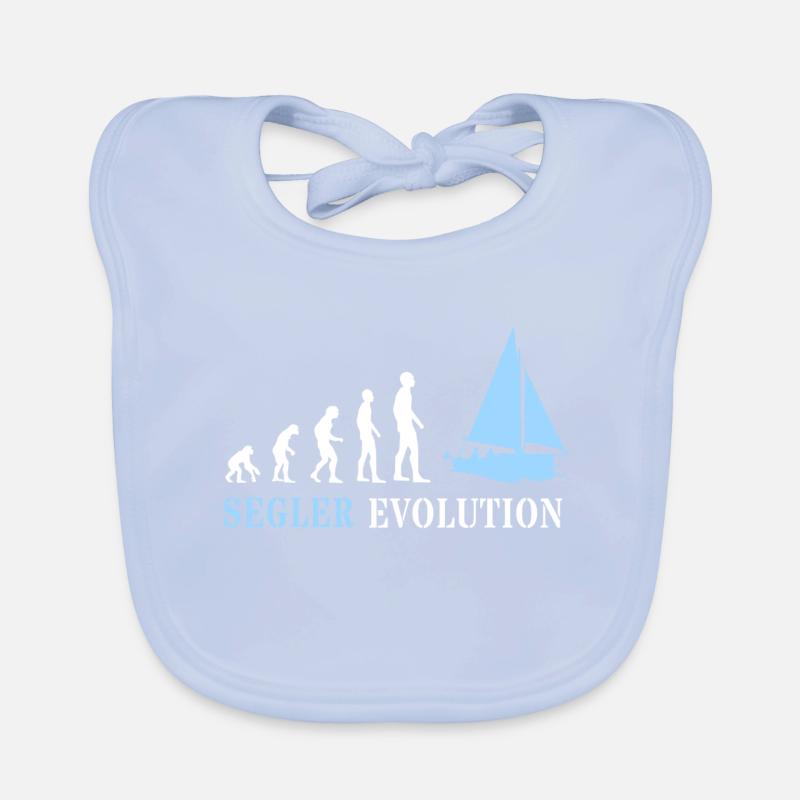 Segeln Evolution Segler Evolution Baby Bio-Lätzchen