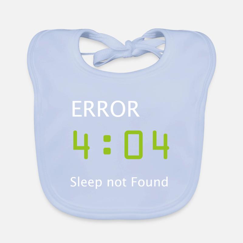 Informatik Nerd Geek Programmierer Morgenmuffel Baby Bio-Lätzchen