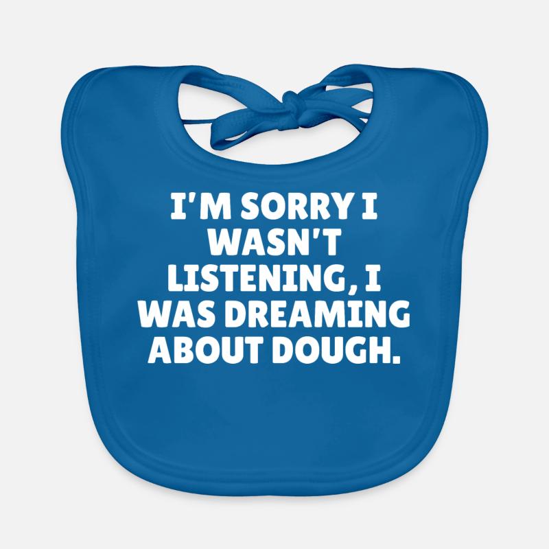 Funny baking slogan Organic Baby Bibs