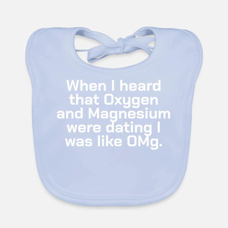 Funny science joke Organic Baby Bibs