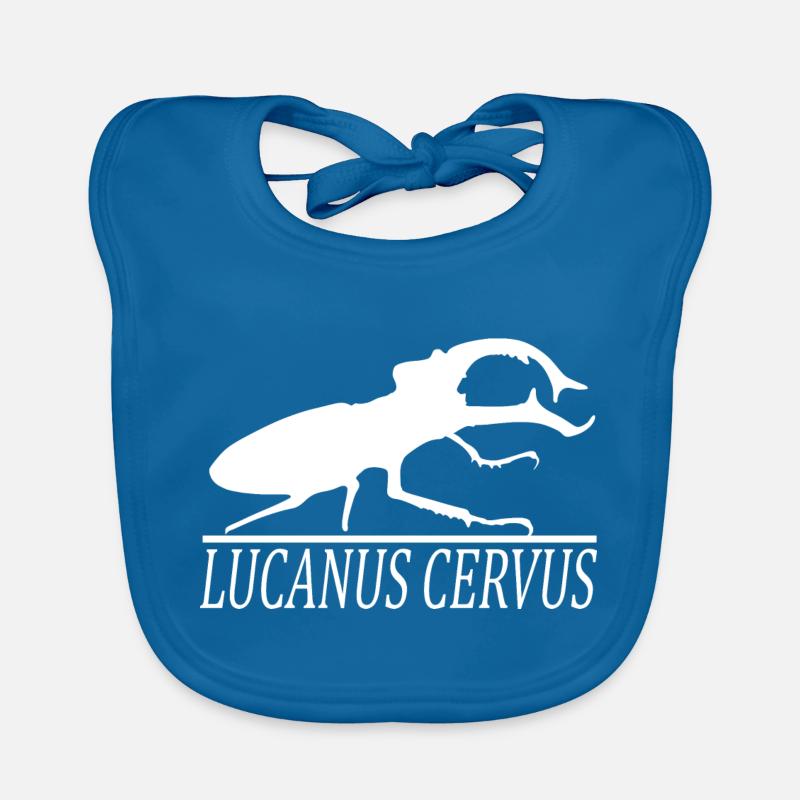 stag beetle Organic Baby Bibs