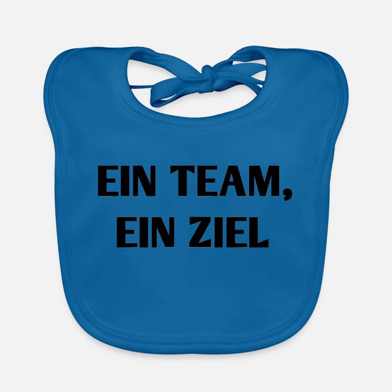 EIN TEAM, EIN ZIEL Baby Bio-Lätzchen