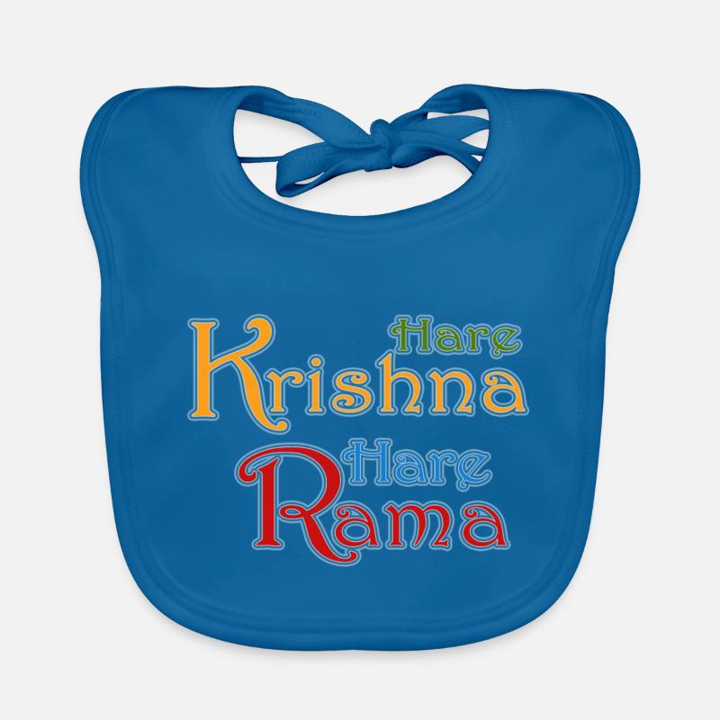 Hare Krishna Hare Rama Baby Bio-Lätzchen