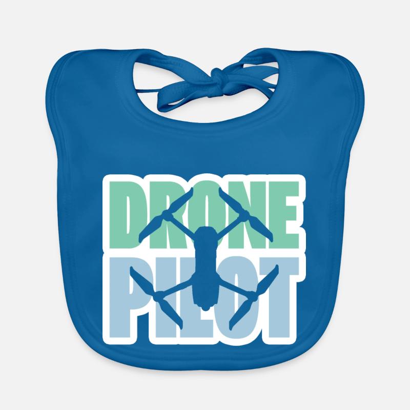 Drone Pilot Drones Drones Drone Racing Gift Organic Baby Bibs
