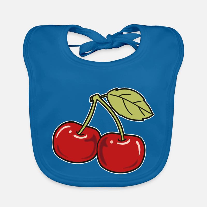 Kirsche Baby Bio-Lätzchen