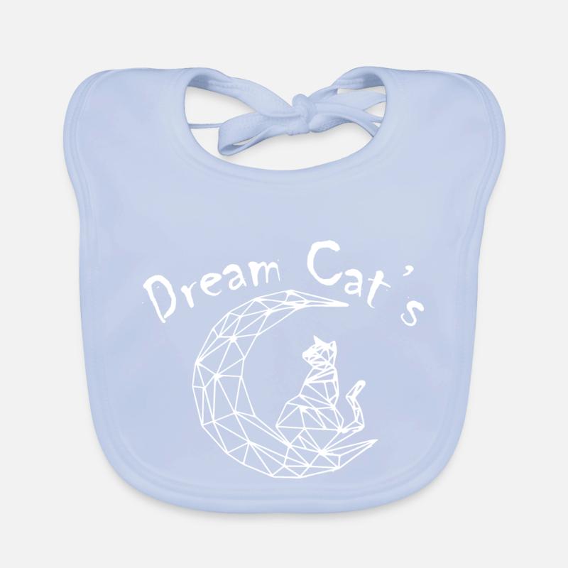 Chat Katze Bavoir bio Bébé