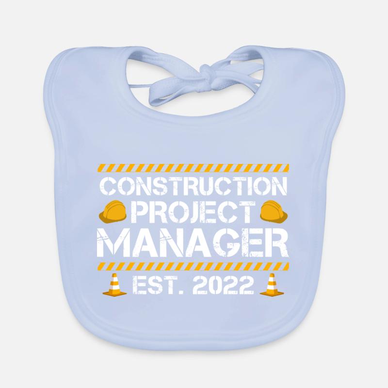 Construction Project Manager 2022 Baby Bio-Lätzchen