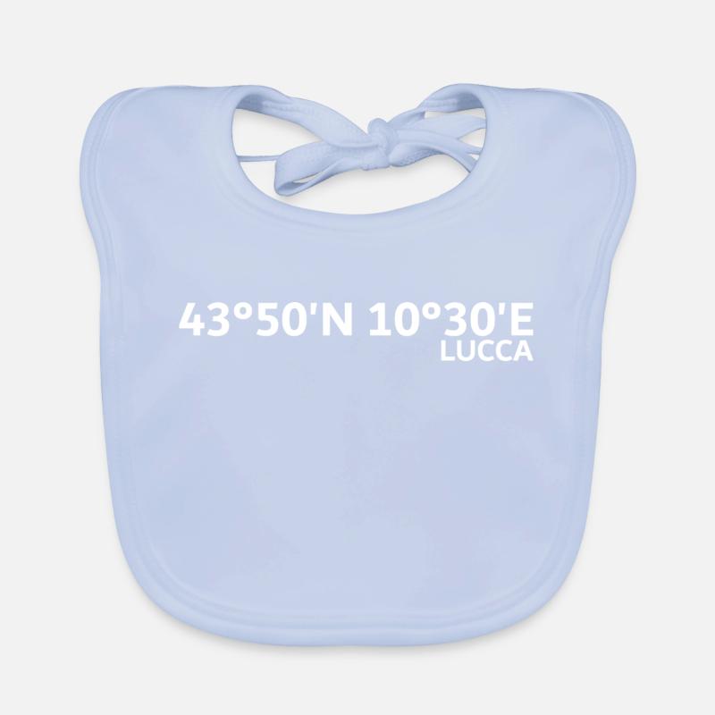 Lucca coordinates Organic Baby Bibs
