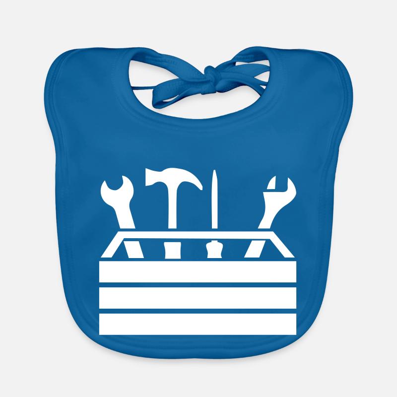 Tools Workshop Toolbox 1 Organic Baby Bibs