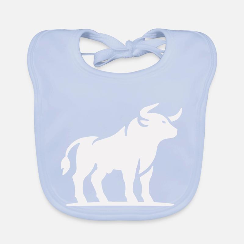 Animal taureau Bavoir bio Bébé